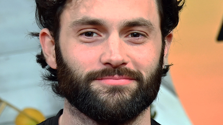 Penn Badgley smiling