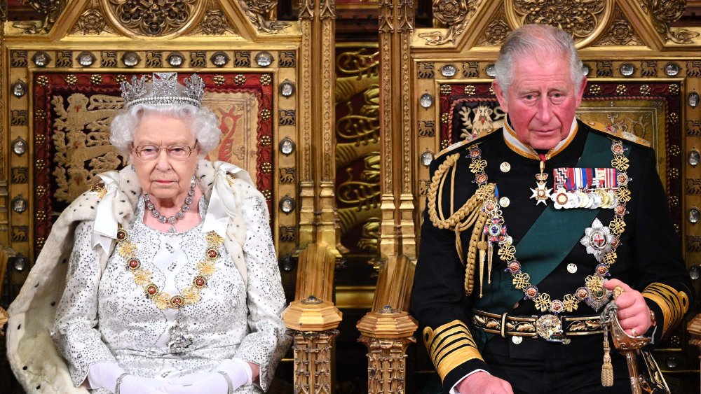 Queen Elizabeth and Prince Charles