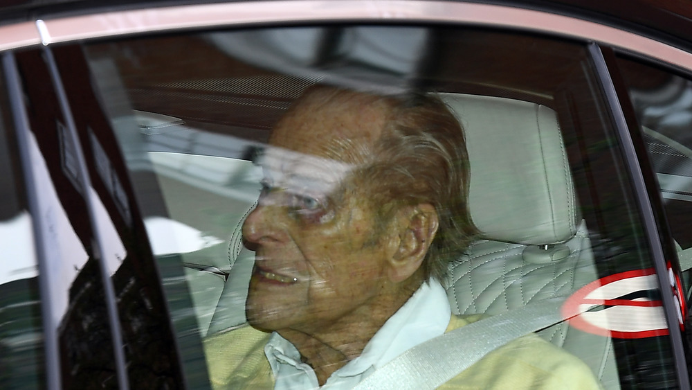 Prince Philip leaves hospital