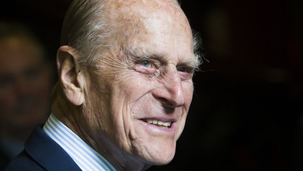 Prince Philip smiling