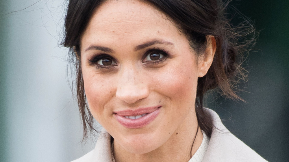 Meghan Markle smiling