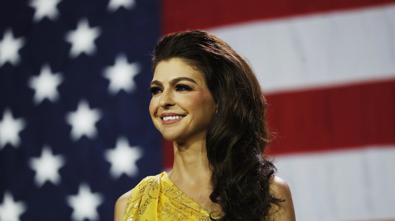 First Lady Casey DeSantis smiling