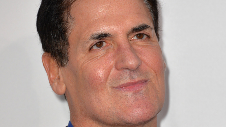 Mark Cuban on red carpet