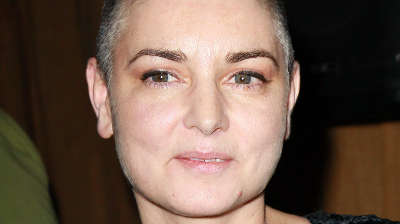 Sinéad O'Connor smiling 