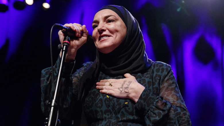 Sinéad O'Connor performing August 2020