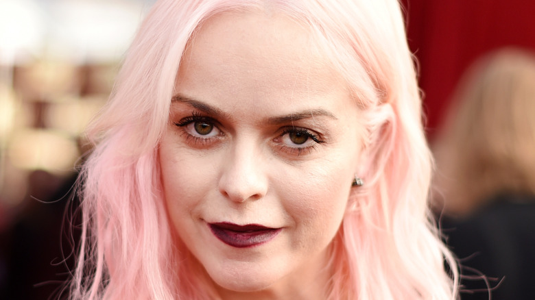 Taryn Manning poses at an event