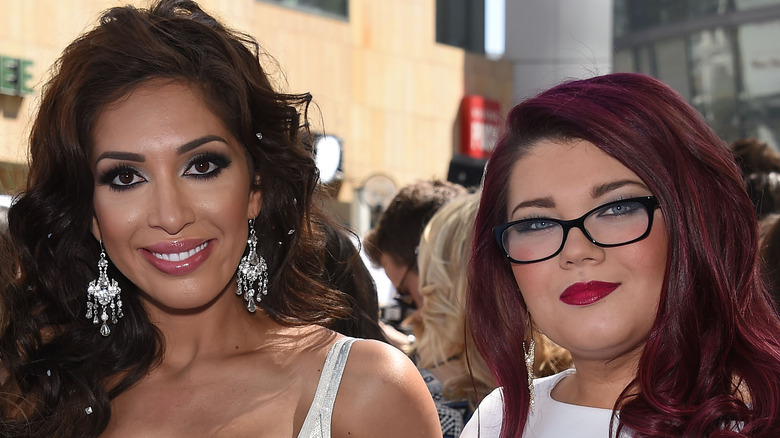 Teen Mom stars Amber Portwood and Farrah Abraham.