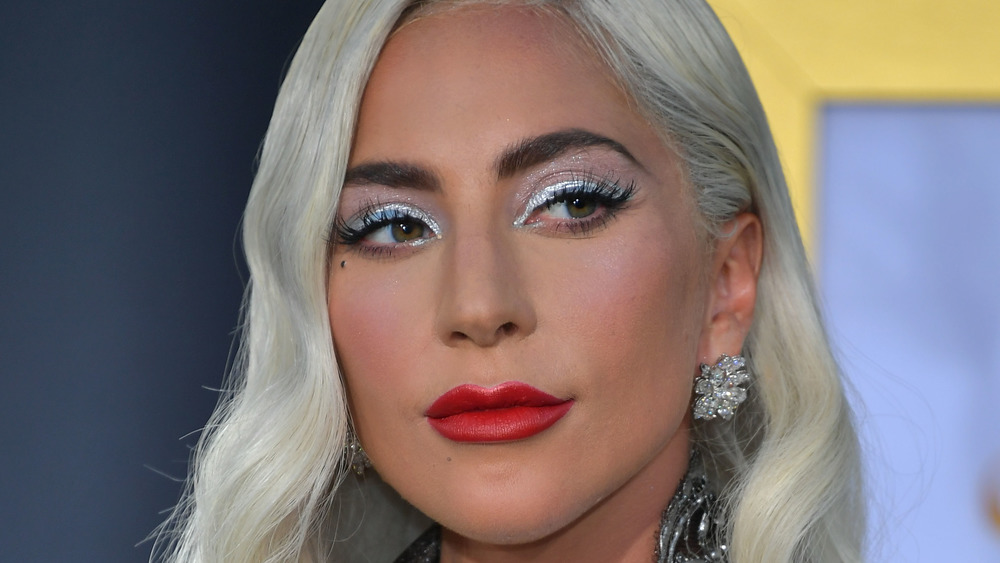 close up of Lady Gaga