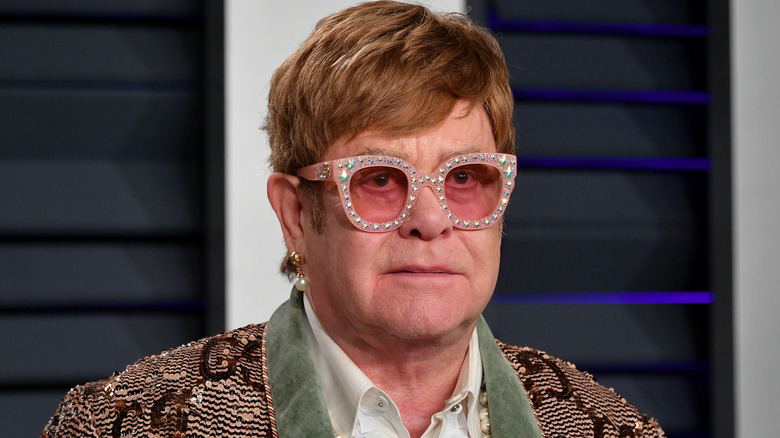 Elton John looking ahead