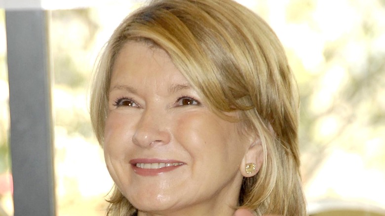Martha Stewart smiling