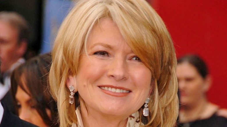 Martha Stewart smiling