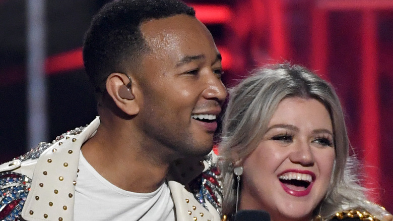 John Legend and Kelly Clarkson