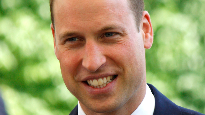 Prince William smiling