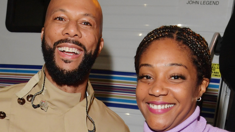 Common smiling with Tiffany Haddish