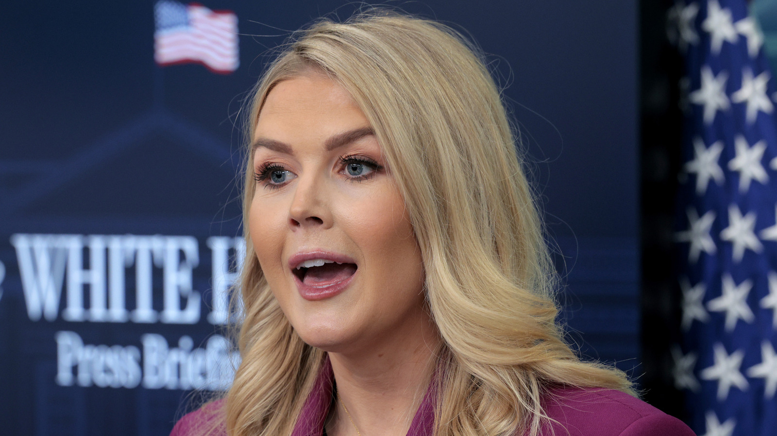 What White House Press Secretary Karoline Leavitt Looks Like Without Makeup