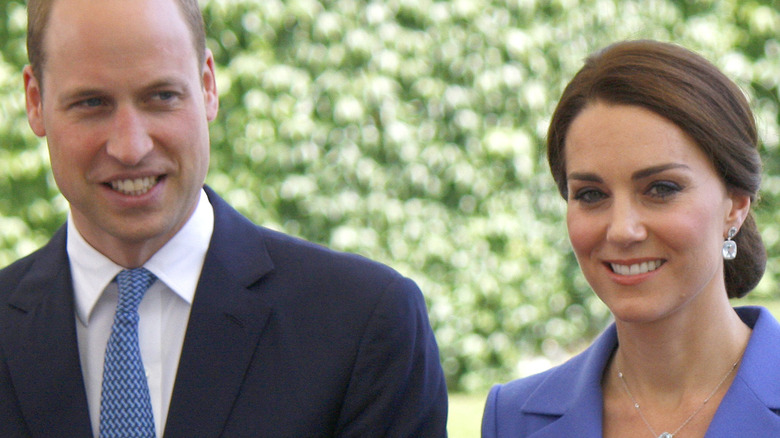 Prince William and Kate Middleton at event