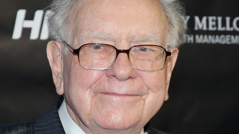 Warren Buffet smiling