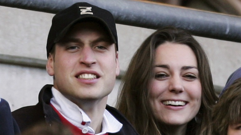 Prince William Kate Middleton smiling