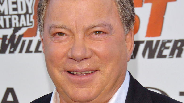 William Shatner smiling