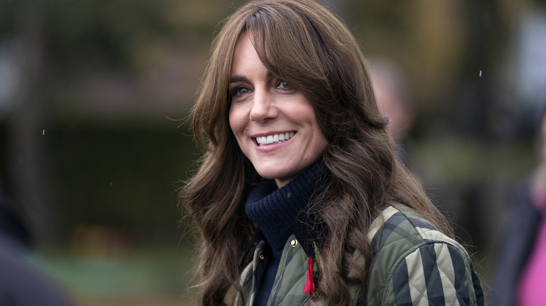 Princess Catherine smiling