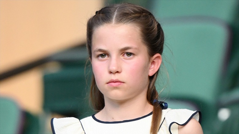 Princess Charlotte at Wimbledon in 2025.
