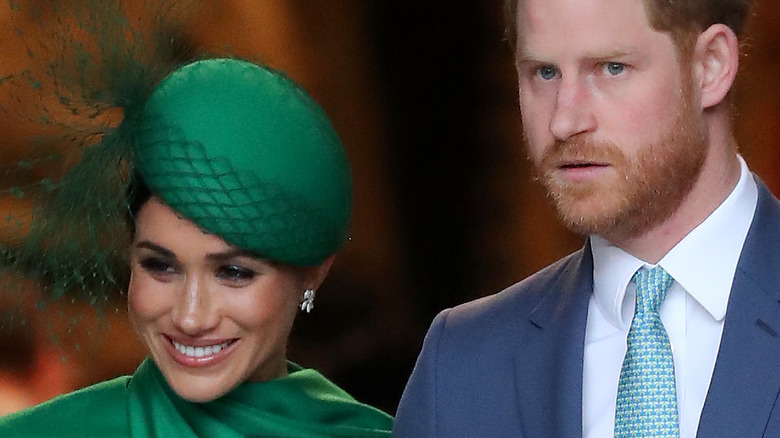 Meghan Markle and Prince Harry at event