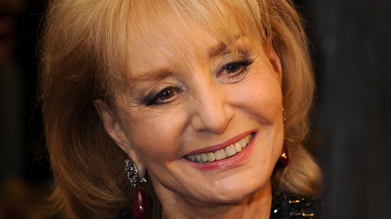 Barbara Walters tilt head