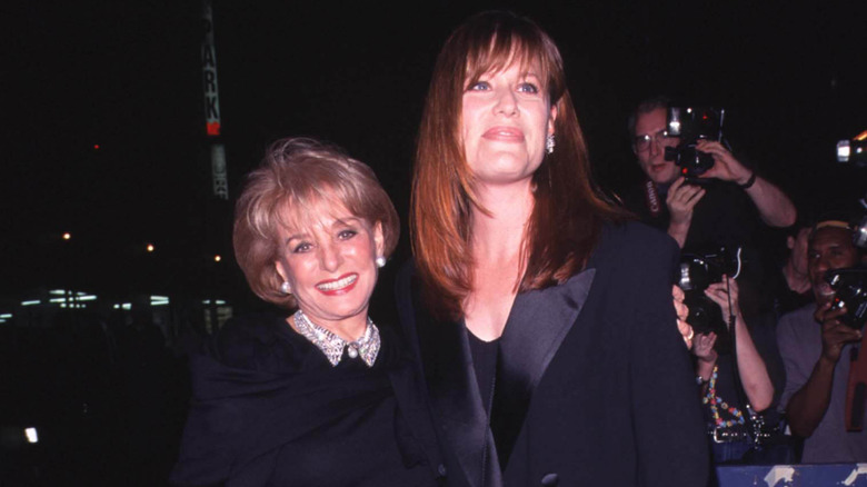 Barbara Walters and Jacqueline Danforth