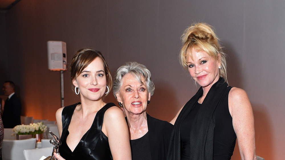 Dakota Johnson, Tippi Hedren, and Melanie Griffith