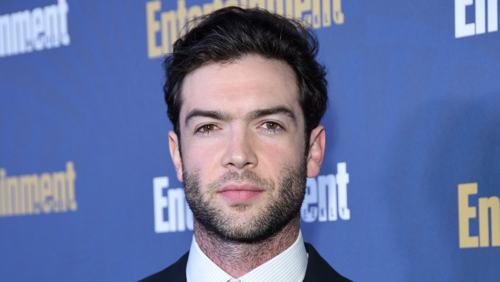 Ethan Peck on a red carpet