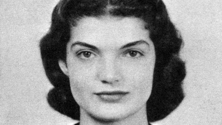 A very young Jackie Kennedy