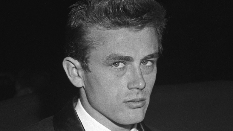 James Dean in tuxedo