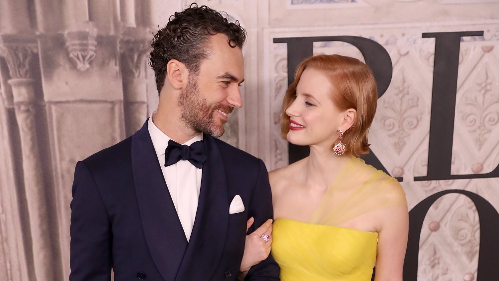 Jessica Chastain and Gian Luca Passi de Preposulo