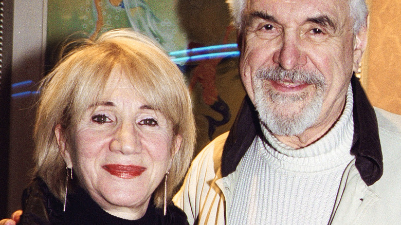 Olympia Dukakis and Louis Zorich