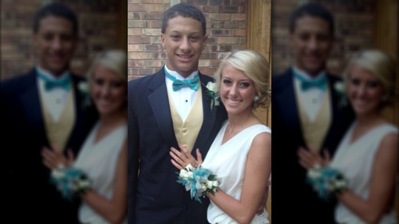 Brittany and Patrick Mahomes