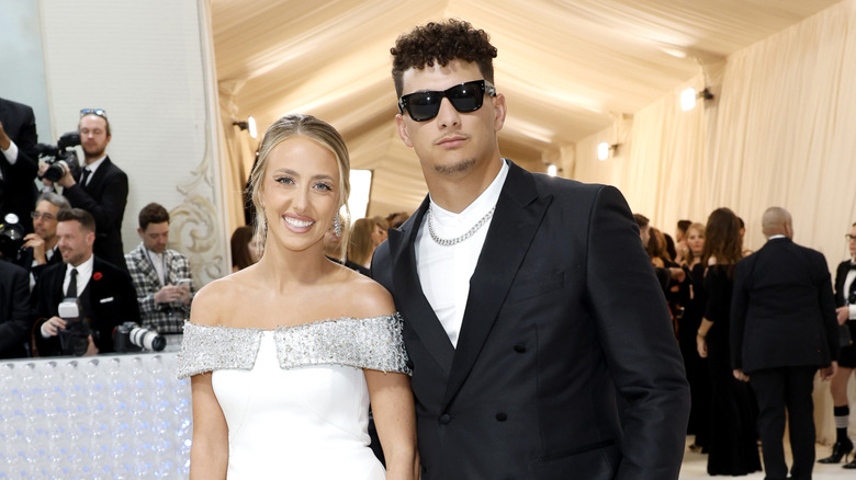 Brittany and Patrick Mahomes at the Met Gala