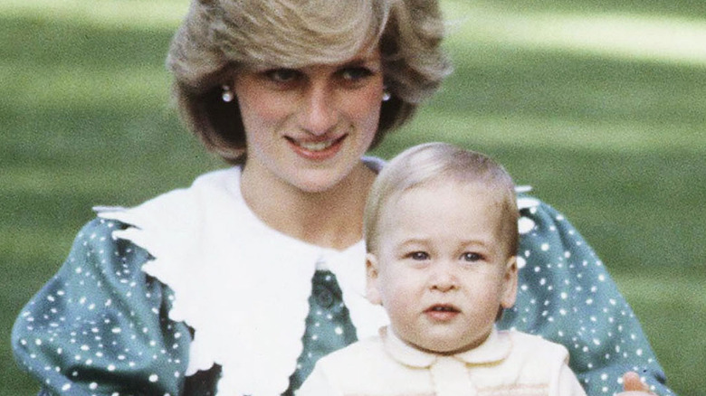 Diana and William smiling 