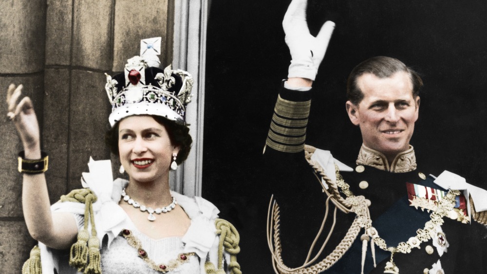 Queen Elizabeth and Prince Philip 