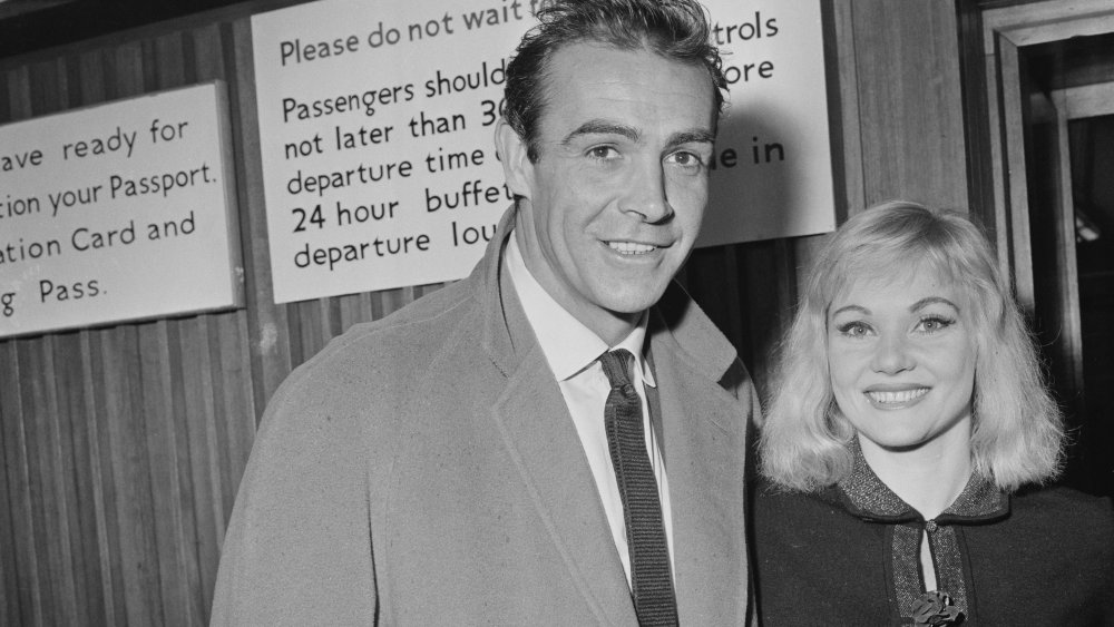 Sean Connery and Diane Cilento