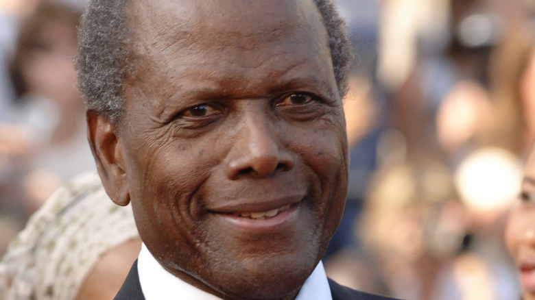 Sidney Poitier red carpet