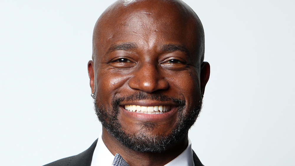 Taye Diggs smiling