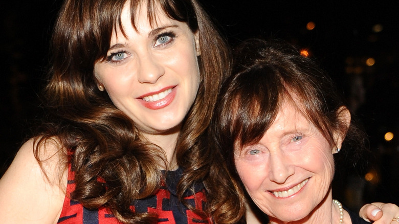 Zooey Deschanel and her mom, Mary Jo