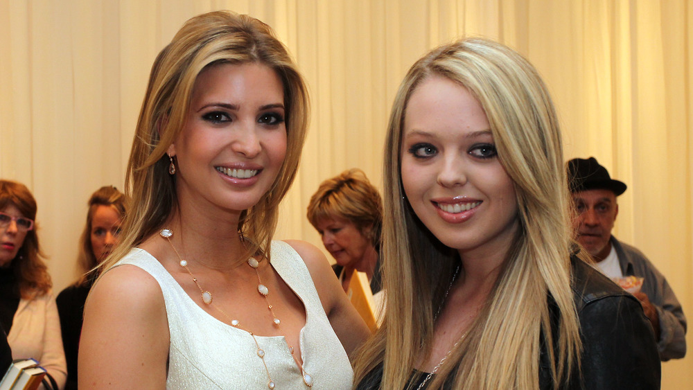 Tiffany and Ivanka Trump smiling