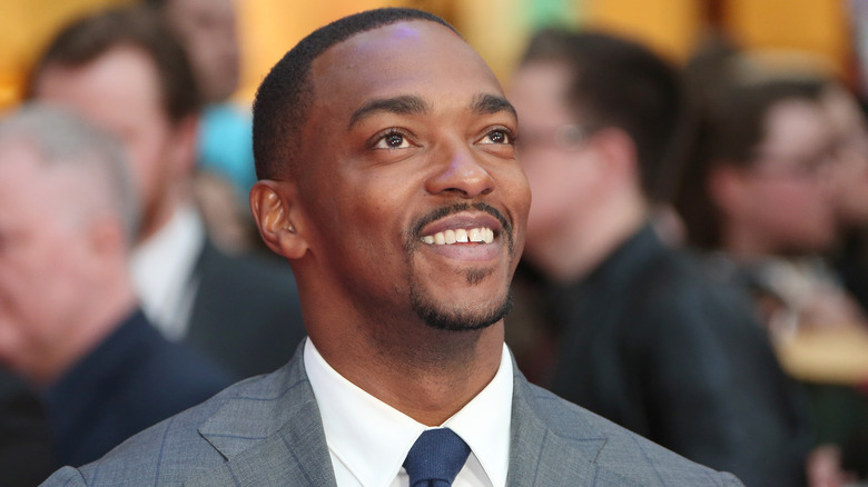 Anthony Mackie smiling