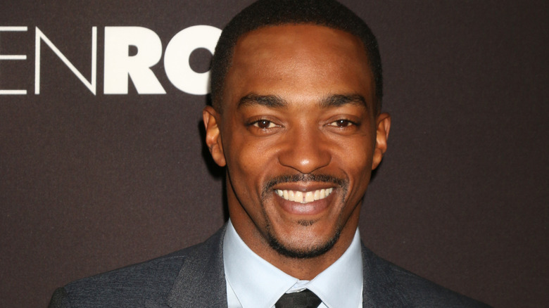 Anthony Mackie smiling