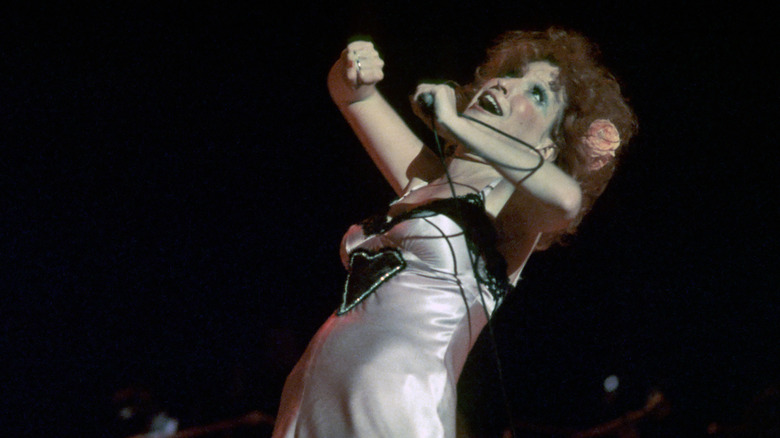 Bette Midler performing