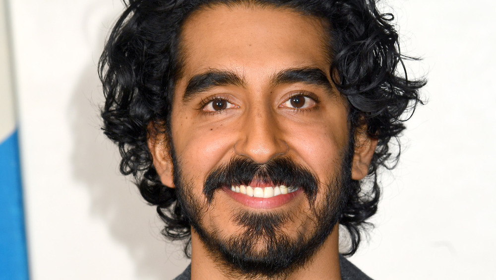 close up of Dev Patel