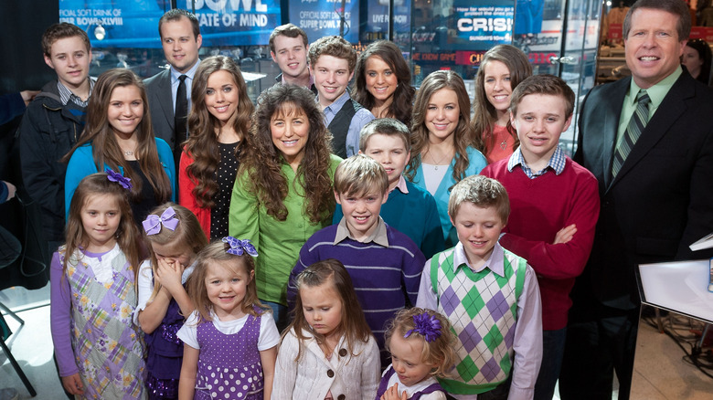 The Duggar family, 2014 photo