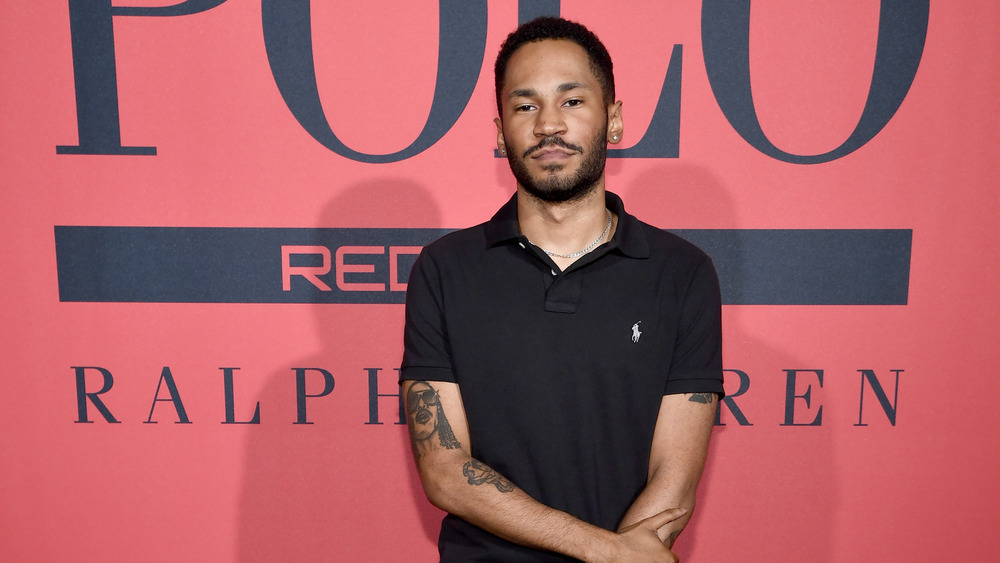 Musician Kaytranada posing on red carpet