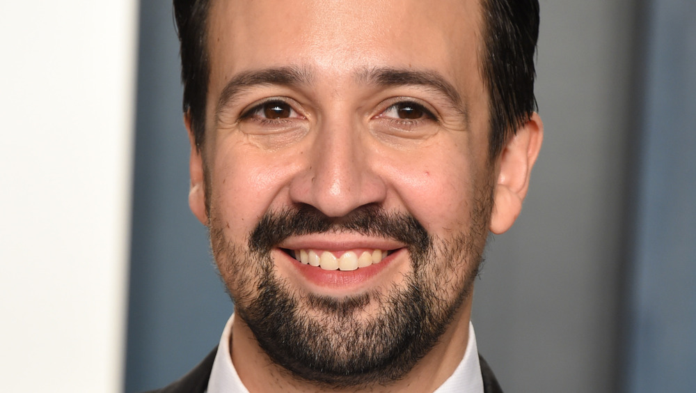 Lin Manuel Miranda smiling